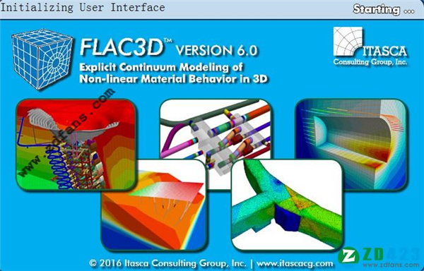 Flac3D 6.0破解补丁下载