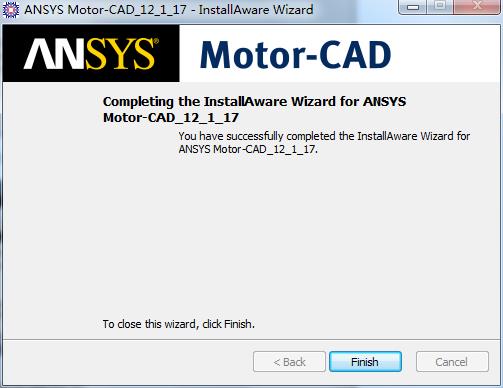 ANSYS Motor CAD 12破解版_ANSYS Motor CAD(电机设计软件)破解版下载 v12.1.17(附破解补丁和教程)[百度网盘资源]