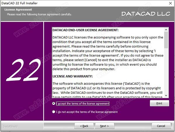DataCAD 22中文破解版-DataCAD 22永久免费版下载 v22.00.08.01(附破解补丁)[百度网盘资源]