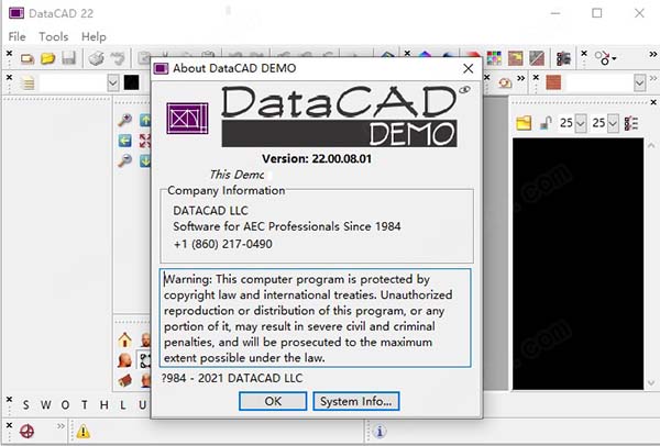 DataCAD 22中文破解版-DataCAD 22永久免费版下载 v22.00.08.01(附破解补丁)[百度网盘资源]