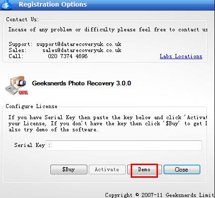 GeekSnerds Photo Recovery破解版下载 v3.0.0(附破解补丁)