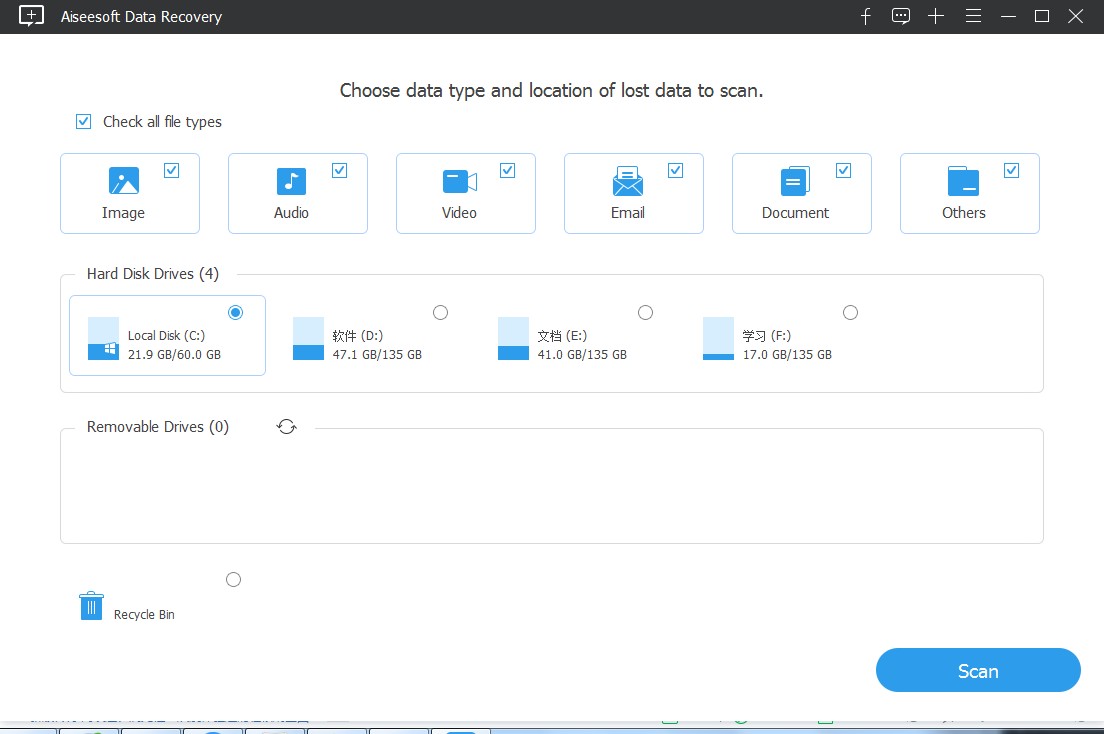 Aiseesoft Data Recovery绿色版