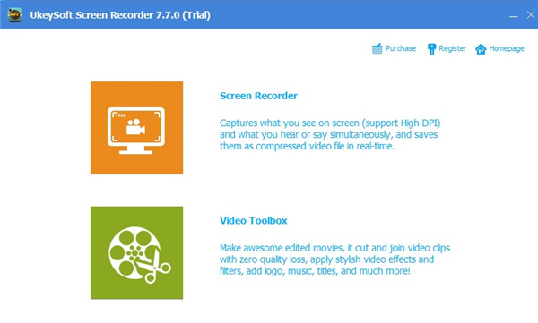 UkeySoft Screen Recorder(屏幕录制工具)破解版下载 v7.7.0(附注册码)