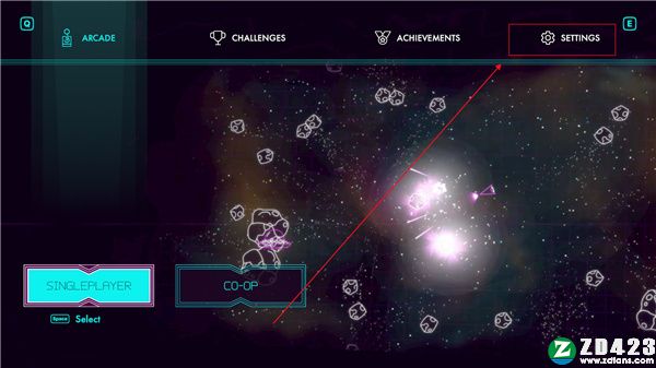 爆破彗星充能版破解版-爆破彗星充能版(Asteroids: Recharged)steam游戏绿色免安装版下载 v1.0[百度网盘资源]