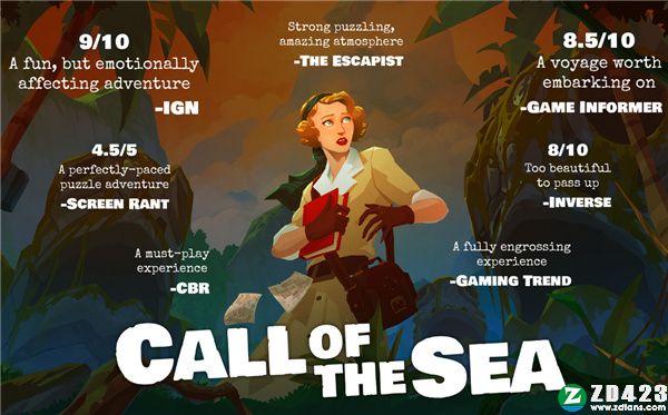 海之呼唤中文版-海之呼唤(Call of the Sea)PC游戏类型免安装版下载 v1.0[百度网盘资源]