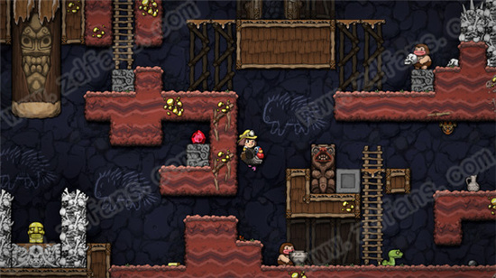 洞窟探险2(Spelunky 2)汉化破解版下载(附游戏攻略+汉化补丁)[百度网盘资源]