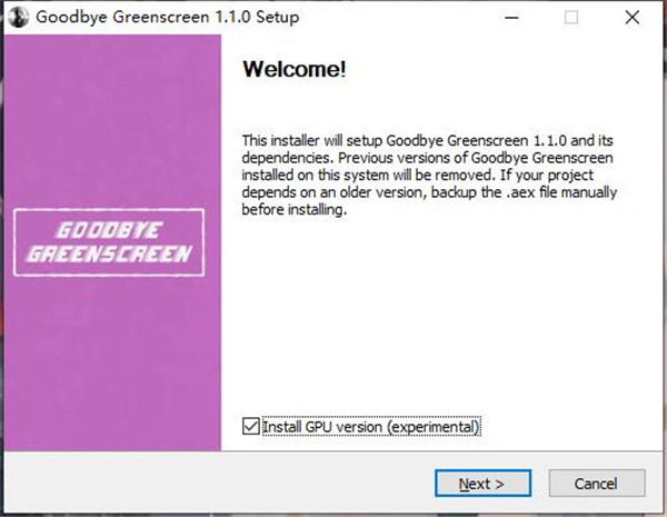 Goodbye Greenscreen(智能抠图插件)中文破解版下载 v1.2.0