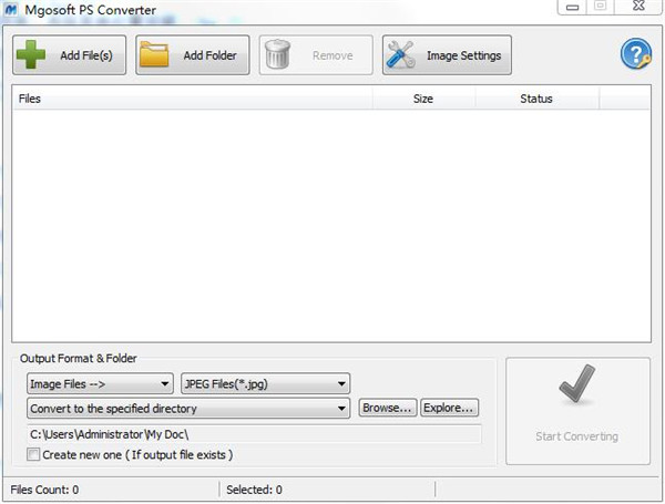 Mgosoft PS Converter