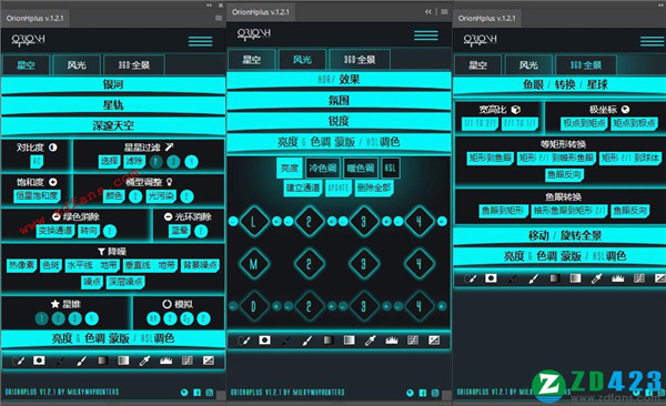 OrionH Plus Panel