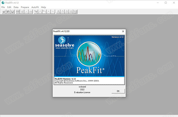 Systat PeakFit软件下载-Systat PeakFit破解版下载 v4.12(附序列号)