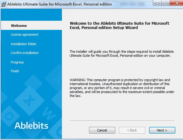 Ablebits Ultimate Suite(Excel公式编程插件)免费版下载 v1.2412