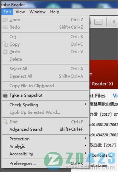 Adobe Reader中文电脑版下载 v11.0.0.379(附安装及设置中文教程)