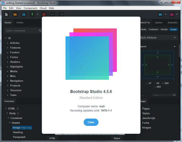 Bootstrap Studio