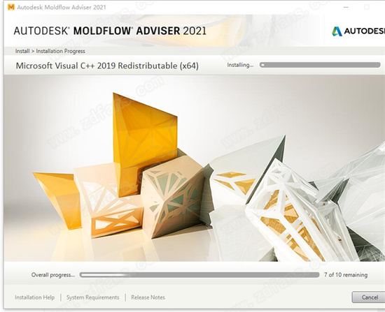 Autodesk Moldflow Adviser 2021中文破解版下载(附破解教程+破解补丁)