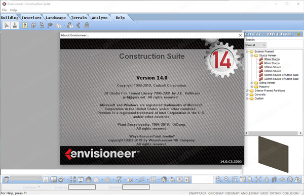 Envisioneer Construction Suite 14中文破解版 v14.0.C3.2260下载(附破解补丁)