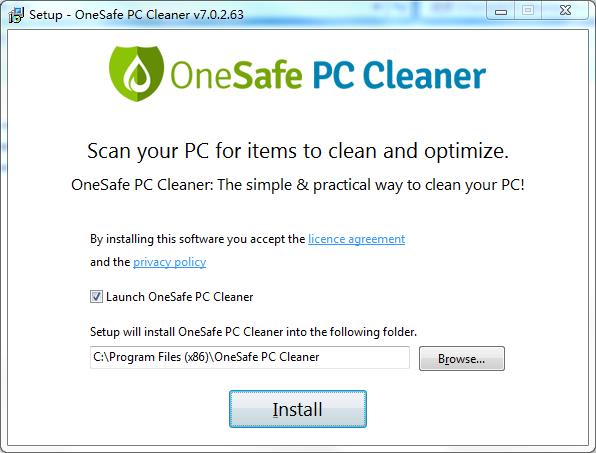 OneSafe PC Cleaner Pro破解版下载 v7.0.2.63