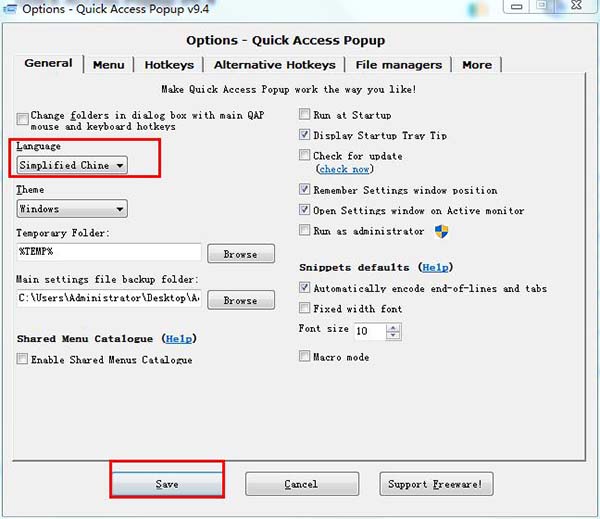 Quick Access Popup(快速启动菜单) v11.0.5.1 绿色中文版下载