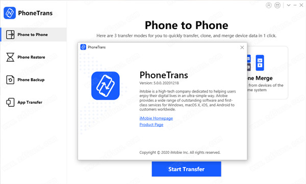 PhoneTrans破解版 v5.0.0.20201218下载(免注册)