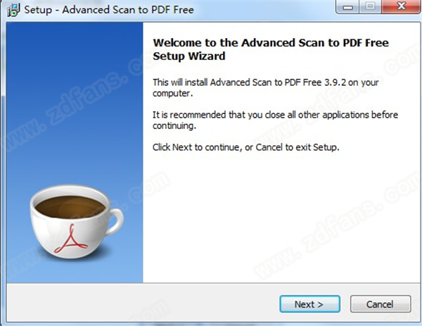 Advanced Scan to PDF Free(PDF格式转换工具)免费版下载 v4.6.1