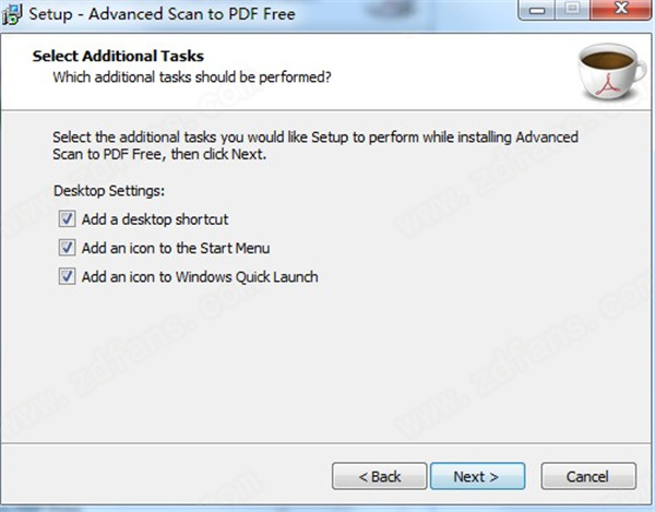 Advanced Scan to PDF Free(PDF格式转换工具)免费版下载 v4.6.1