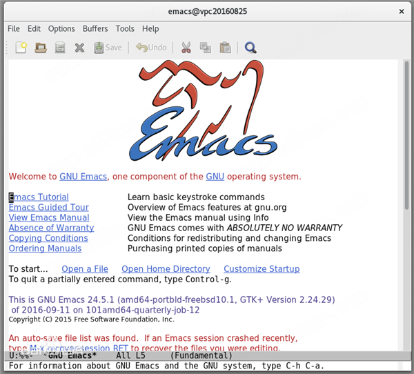 Emacs编辑器中文版