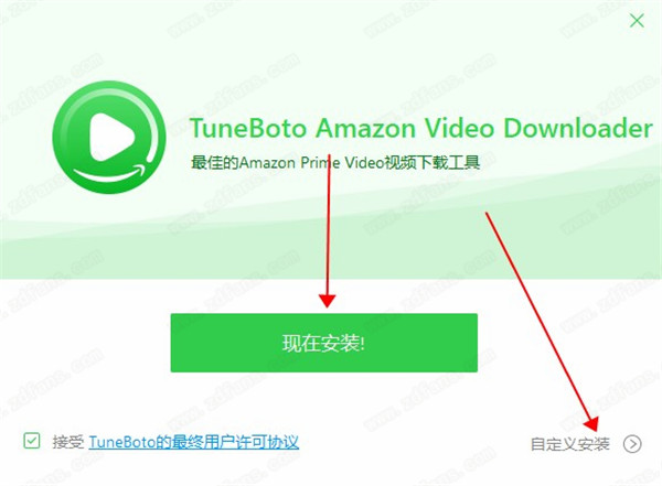 TuneBoto Amazon Video Downloade中文破解版-TuneBoto Amazon Video Downloade(亚马逊视频下载器)绿色纯净版下载 v1.2.0