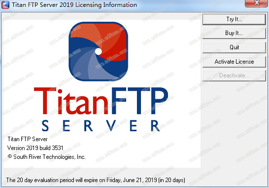 Titan FTP Server破解版