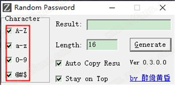 Random Password绿色版下载 v3.0.0