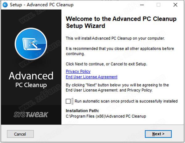 系统垃圾清理工具-Advanced PC Cleanup破解版 v1.0.0.26095下载(附破解补丁)