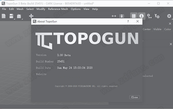 TopoGun 3中文破解版-TopoGun 3免费激活版下载 v3.0下载(附破解补丁)