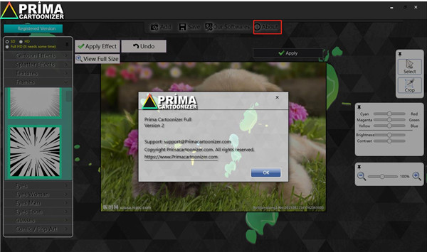 Prima Cartoonizer(图像转卡通效果工具) v2.0.0破解版(含破解教程)