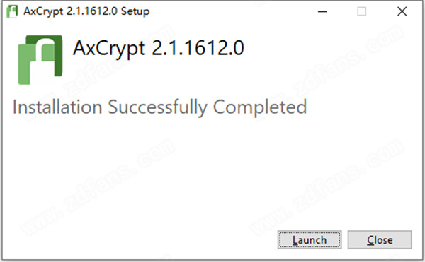 AxCrypt中文破解版下载 v2.1.16(附破解补丁)