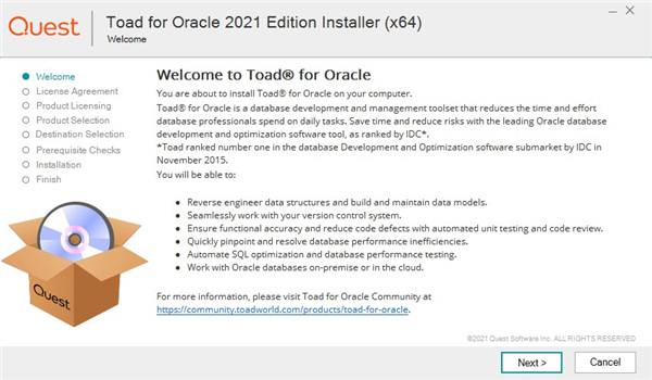 Toad for Oracle 2021中文激活版下载 v14.1.120(附安装教程)