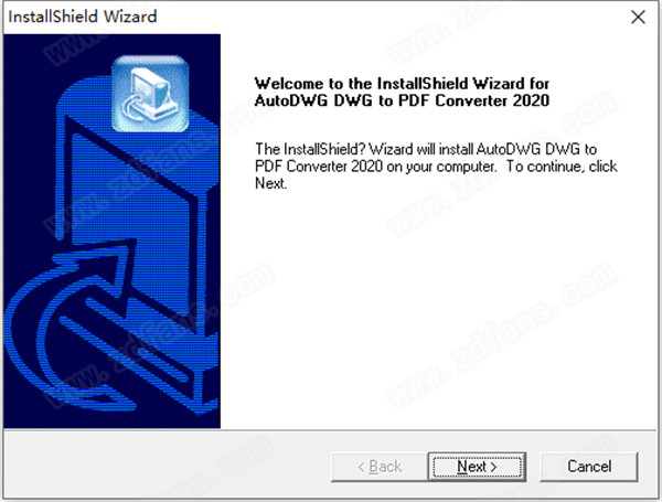 AutoDWG DWG to PDF Converter 2020中文破解版 v5.60下载(附破解补丁)