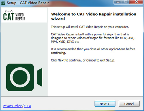 CAT Video Repair(视频修复工具)下载 v1.0.0.2破解版