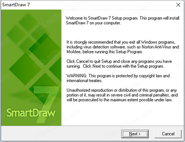 SmartDraw 7汉化破解版 v7.70下载(附序列号及汉化补丁)