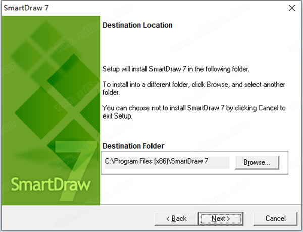 SmartDraw 7汉化破解版 v7.70下载(附序列号及汉化补丁)