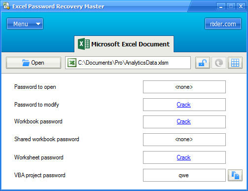 Excel密码破解工具(Excel Password Recovery Master)中文版下载 v4.2