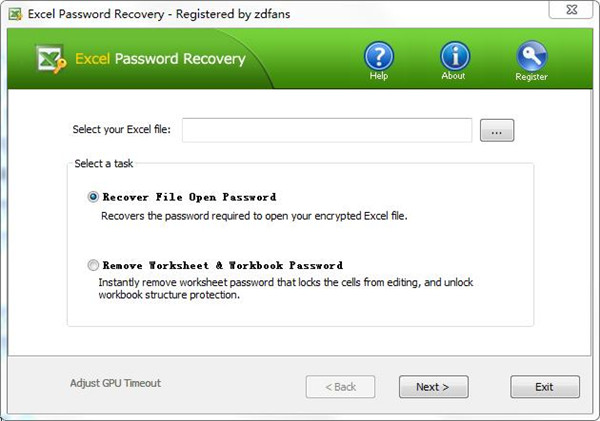 Top Excel Password Recovery破解版