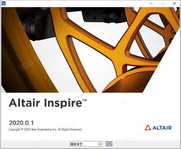 Altair Inspire 2020中文破解版 64位下载(附破解补丁)