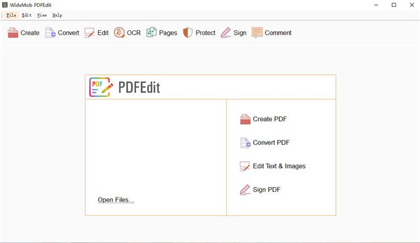 WidsMob PDFEdit(PDF编辑器)免费版