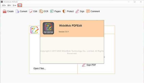 PDFEdit免费版-WidsMob PDFEdit(PDF编辑器)软件下载 v3.0.1(附许可密钥)