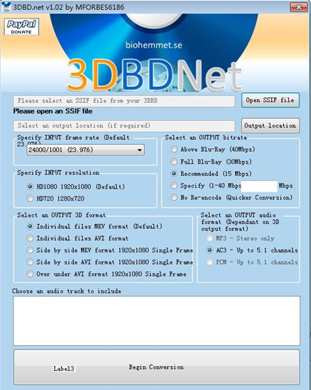 3DBDNet绿色版