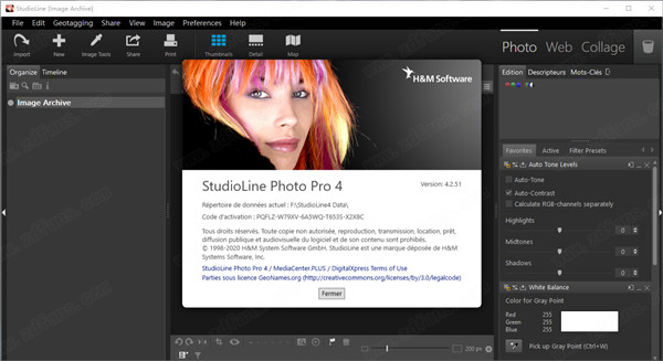 StudioLine Photo Pro 4破解版 v4.2.51下载(附注册码)