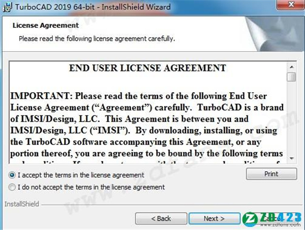 TurboCAD 2019 Deluxe专业破解版下载 v26.0(附安装教程+破解补丁)