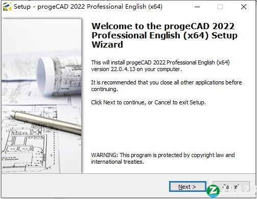 progeCAD 2022中文破解版-progeCAD Pro 2022最新免费版下载 v22.0(附破解补丁)