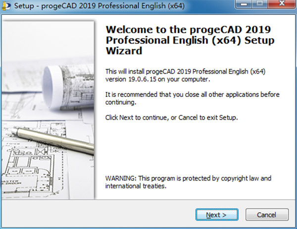 ProgeCAD 2019 Pro破解版下载(附破解补丁及安装破解教程)