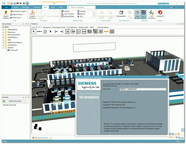 Tecnomatix 16破解版-Siemens Tecnomatix Plant Simulation中文激活版下载 v16.0.0