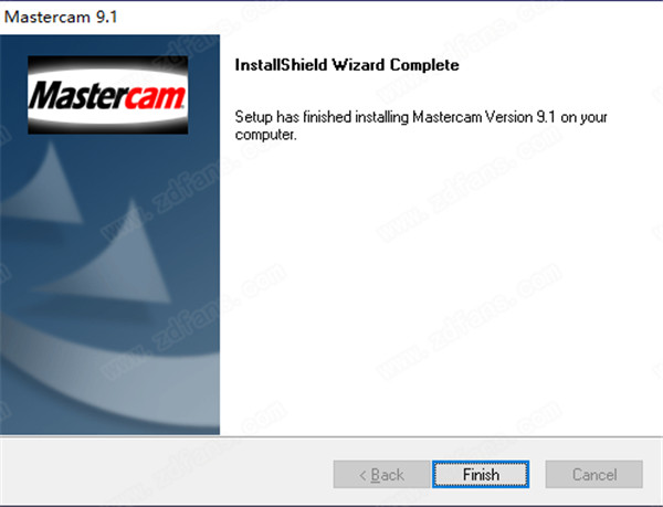 Mastercam 9汉化破解版 v9.1下载(附汉化、破解补丁)