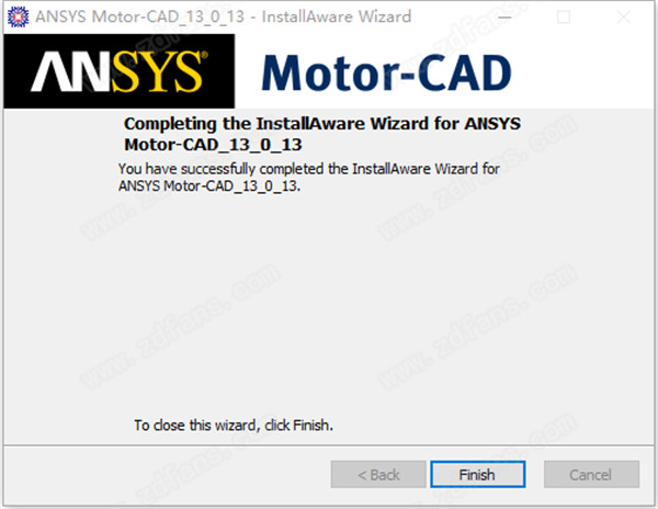 ANSYS Motor-CAD破解版 v13.0.13下载(附破解文件及激活教程)